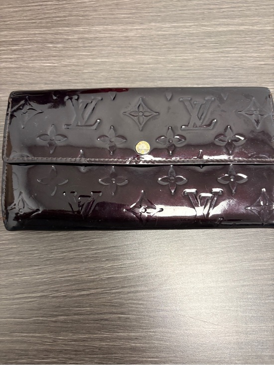 Louis Vuitton Handbags - Louis Vuitton Vernis Deep Bordeaux Patent Wallet